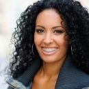 Young black woman smiling with braces